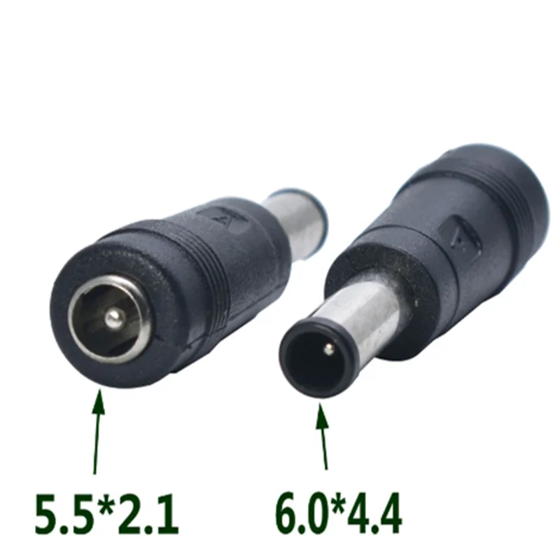1PCS 5.5 x 2.1 mm ženski 6,0 x 4.4 mm moški DC Napajalni Konektor Adapter Pretvornik 5.5*2.1 6,0*4.4 mm Za Sony Prenosnik