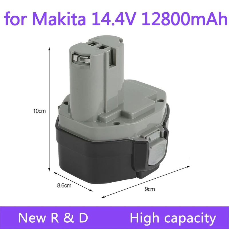 Za Makita 14,4 V NI-MH 12800mAh Nadomestna Baterija za Makita Baterija 14,4 V PA14 1420 1422 1433 1434 1435 1435F 192699-A