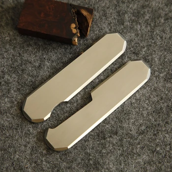 2 Vzorce Nož Titanium Ročaj Obliži Lestvica za 85MM Wenger Švicarske Vojske Noži Prihodnosti Svetu Slog DIY Kar Zamenjati Dele