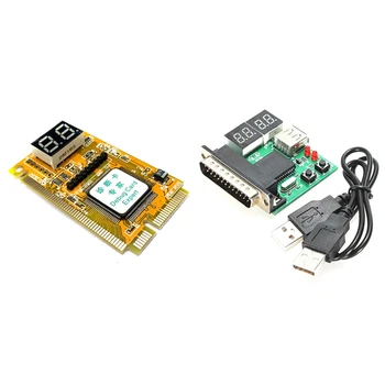 3 V 1 Debug Sim Strokovnjak Mini PCI PCI-E LPC & PC Diagnostični Kartico USB Post Kartice, matične plošče, Analyzer Tester