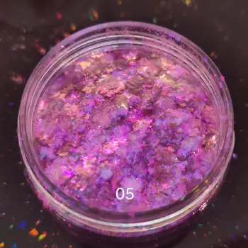 5Gram Intenzivno Chrome Kameleon Kosmičev Barve Shfting Cany Opal Multichrome Senčilo Kosmičev