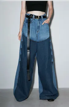 A1993 Moda za Moške Jeans 2023 vzletno-pristajalne Steze Luksuzni znana blagovna Znamka Evropske Design stranka slog moška Oblačila