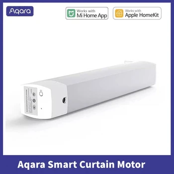 Aqara Smart Zavese Motornih ZNCLDJ11LM Časi Nastavitev Povezava Nadzor APP Remote Control Xiaoai Glasovni Nadzor za Xiaomi Mijia APP