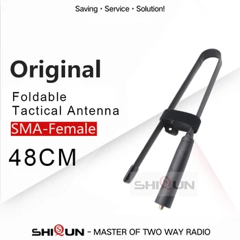 CS Taktično Antene, Tuljave Obremenitev VHF, UHF 144/430Mhz za Walkie Talkie UV-K5 Baofeng UV-13 Pro UV-5R UV-82 BF-888S UV-S9 Plus Radio