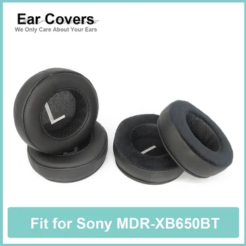 Earpads Za Sony MDR-XB650BT Slušalke Earcushions Beljakovin Velur Blazine spominske Pene Blazinice za Ušesa