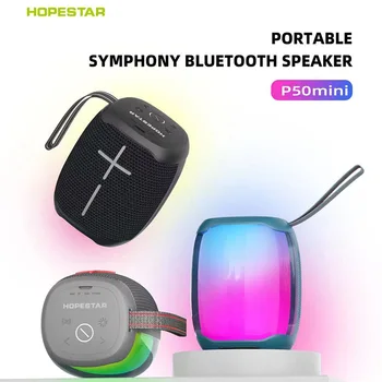 Hopestar p50mini 10W prostem Bluetooth zvočnik brezžični majhne prenosne avdio subwoofer močni glasnosti home plug-in FM-radio