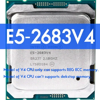 Intel Xeon E5 2683 V4 SR2JT 2.1 GHz, 16-Jedra 40M LGA2011-3 E5 2683V4 Procesor Cpu HUANANZHI X99 F8 D4 DDR4 Motherboard
