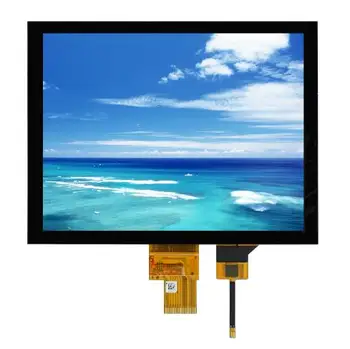 IPS 8.0 palčni HD TFT LCD Kapacitivni Zaslon na Dotik 40PIN LVDS+I2C Vmesnik 1024(RGB)*768
