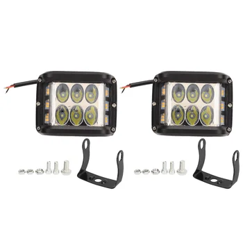 Kombinirani LED delovna Lučka Off Road Vožnja Lučka 9 Do 32V IP67 Nepremočljiva Univerzalno Dolgo življenjsko dobo 3 Stranicami 36W za športna terenska vozila za Atv