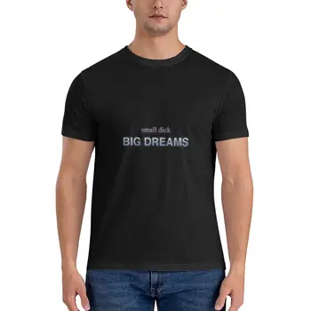 Mala Kurac, Velike Sanje Klasičnih T-Shirt po meri majice s kratkimi rokavi Moški t-shirt mens dolgo sleeve t srajce grafični t srajce