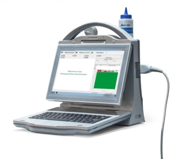 Novi Model Medicinske Dignostoc Instrumenti Prenosni Računalnik Prenosni Samodejno Ultrazvok Kosti Densitometer Z 1.20 Sonda Za Otroka, Starega