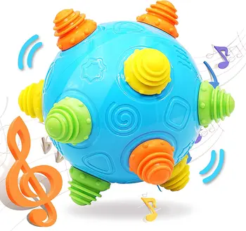 Novorojenček Dojenček Senzorično Igrača Glasbe Shake Ples Žogo Senzorično Igrača Razvoj Igrača Žogo Glasbo, Ples Žogo Za Otroške Igrače 2 3 4 Letih
