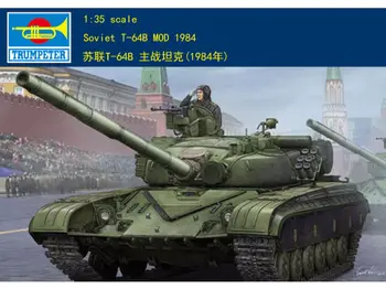 Prvi trobentač deloval 1/35 05521 Sovjetski T-64B Mod 1984 Sovjetski Tank