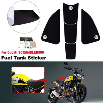 Scrambler 800 Motocikel Plina Tank Blazine za Zaščito Rezervoarja za Gorivo Vleko Pad Zaščitnik Nalepke Nalepke Za Ducati SCRAMBLER 800 2015