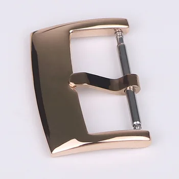 XIANERSHANG Luksuzni Chopard Logotip Pasu Rose Zlata 316 Nerjavnega Jekla Pin Sponke 14 MM 16 MM Original Zaponko Watch Dodatki