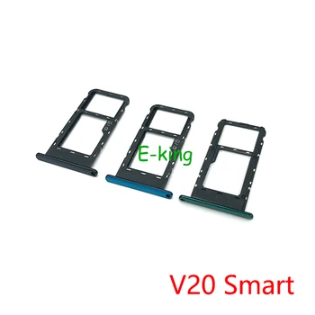 Za ZTE Blade V20 V2020 Pametno Reža za Kartico Sim Pladenj Imetnik kartice Sim Card Reader Socket