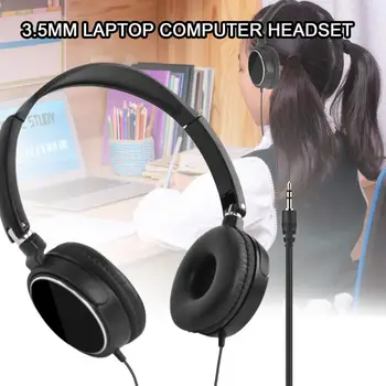 Žične Slušalke Ergonomska Inteligentni Zmanjšanje Hrupa Jasen Zvok Glasba Igra Klic 3,5 mm Žično Gaming Slušalke Avdio Pribor